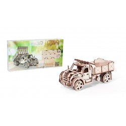 WOOD TRICK Maquette en bois, le camion Benne, Wood Trick. Puzzles 3d en bois