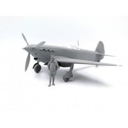 Maquette Avion ICM 1/32, Yak 9 T Normandie Niemen, Marcel Lefevre, 4823044408696