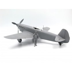 Maquette Avion ICM 1/32, Yak 9 T Normandie Niemen, Marcel Lefevre, 4823044408696
