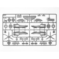 Maquette bombardier 1/48 ICM JU 88A 4 avec personnel au sol et torpille, 4823044409549