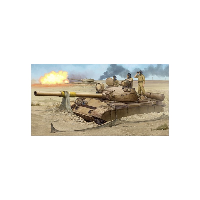 Maquette de tank 1/35 Trumpeter, T-62 Mod.1962, armée régulière iraquienne, 9580208015484
