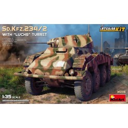Maquette miniart de véhicule blindé Sd.Kfz.234/2, Echelle 1/35