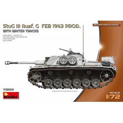 Maquette de tank allemand MiniArt, StuG III Ausf. G FEB 1943 PROD