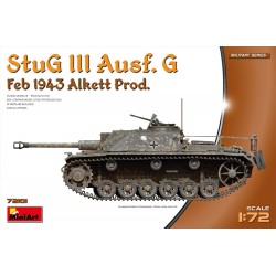 Maquette de tank allemand 1/72 MiniArt, StuG III Ausf. G Février 1943
