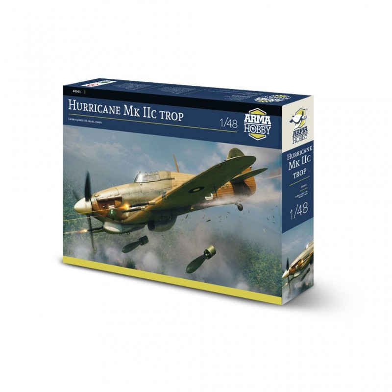 Maquette Hawker Hurricane Trop, Arma Hobby, Maquette avion 1/48