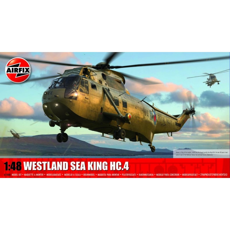 Maquette Hélicoptère 1/48 Airfix, Westland Sea King HC.4, 5063129028701