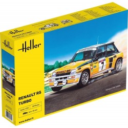 Maquette voiture 1/24 Heller, Renault R5 Turbo, 3279510807172