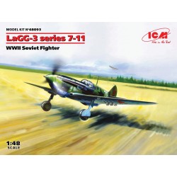 Maquette LaGG-3 series1 7-11, Maquette Avion ICM 1/48, 4823044402328