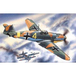 Maquette BF 109 1/48 ICM, Messerschmitt Bf 109F-4, 4823044402007