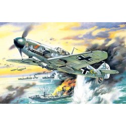 Maquette ICM 1/48 Messerschmitt Bf 109F-4/B, 4823044402373