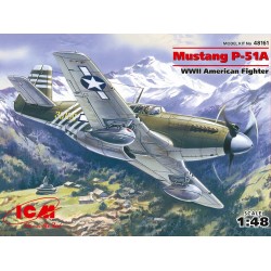 Maquette Avion 1/48 ICM, North American P51 A, 4823044400584