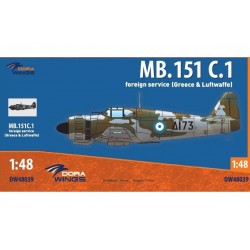Maquette 1/48 avion dora Wings, Bloch MB 151 C.1, 4820237050632