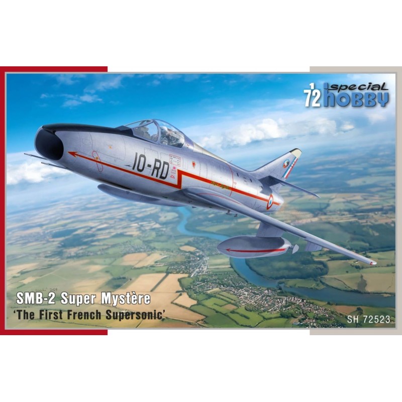 Maquette avion Special Hobby 1/72, SMB2 Super Mystère, 8895593132280
