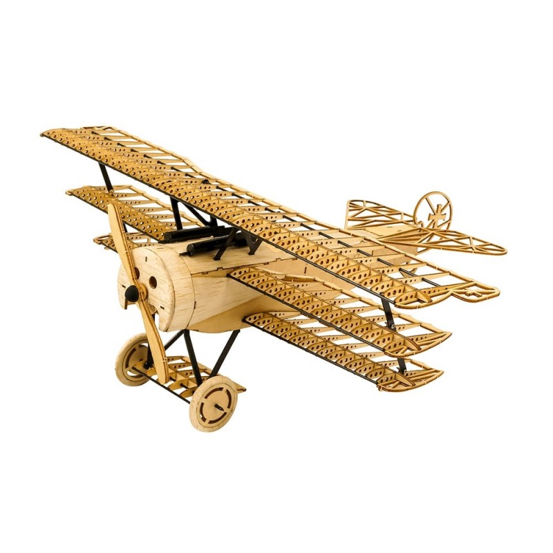 DW HOBBY, Dancing Wings Hobby Maquette d'avion en bois du Fokker DR1 Maquettes en bois