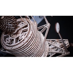 Eco Wood Art Puzzle 3d en bois mécanique, le planétarium, Eco Wood Art. Puzzles 3d en bois