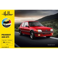 Maquette Voiture Peugeot 205 GTI 1.9 Maquette Heller, EAN 3279510827057