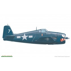 Maquette Avion 1/72 Eduard, F6F-5 Hellcat Profipack, 8591437070770