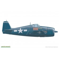 Maquette Avion 1/72 Eduard, F6F-5 Hellcat Profipack, 8591437070770
