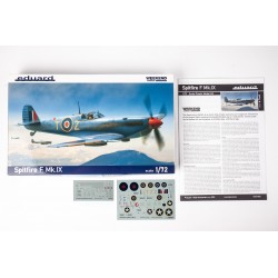 Maquette Avion 1/72 Eduard, Spitfire F Mk.IX  Weekend edition, EAN 8591437567881