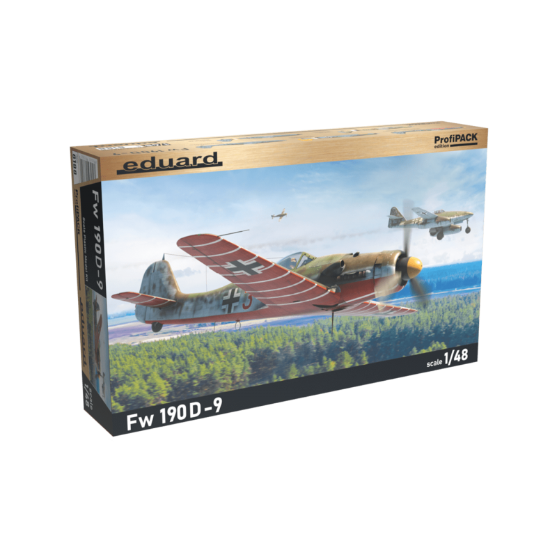 Maquette Avion 1/48 Eduard, Fw 190D-9 Profipack, 8591437573820