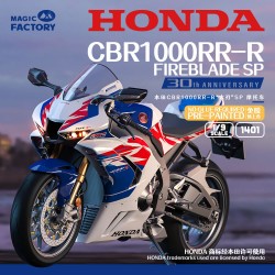 Maquette Moto 1/9 eme Majic Factory 1402 HONDA CBR1000RR-R SP Blanche