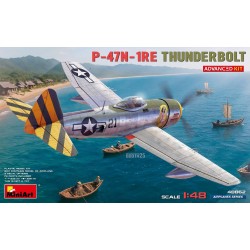 MiniArt 48062, maquette Avion au 1/48 P-47N-1RE Thunderbolt. Advanced Kit, 5905049176172