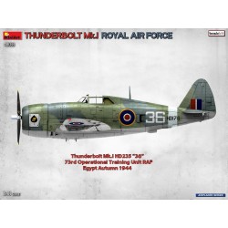 MiniArt 48033, maquette avion 1/48, Thunderbolt Mk.I. Royal Air Force. Basic Kit, 5905049176165
