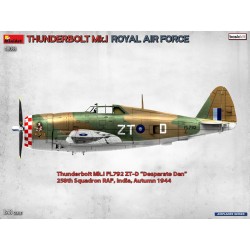 MiniArt 48033, maquette avion 1/48, Thunderbolt Mk.I. Royal Air Force. Basic Kit, 5905049176165