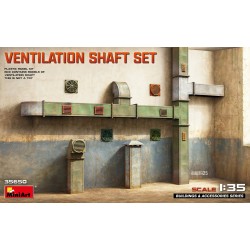 Maquette MiniArt 1/35: Diorama ensemble de ventilation RSO/01. ean 5905049176219