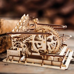 Robotime parcours de billes en bois, modèle roue à eau Puzzles 3d en bois