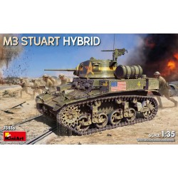 Maquettes MiniArt 1/35 Maquette Tank M3 Stuart Hybrid, EAN 5905049176103