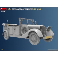 Maquette MiniArt 1/35, Maquette WWII Kfz.1 German Troop Carrier Type 170VK