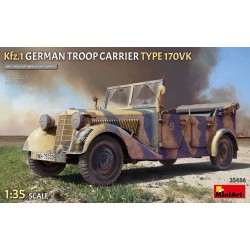 Maquette MiniArt 1/35, Maquette WWII Kfz.1 German Troop Carrier Type 170VK
