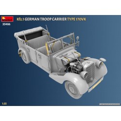 Maquette MiniArt 1/35, Maquette WWII Kfz.1 German Troop Carrier Type 170VK