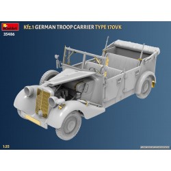 Maquette MiniArt 1/35, Maquette WWII Kfz.1 German Troop Carrier Type 170VK