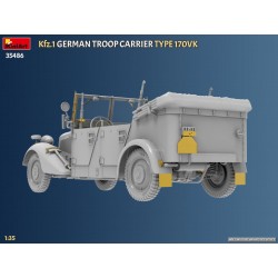 Maquette MiniArt 1/35, Maquette WWII Kfz.1 German Troop Carrier Type 170VK