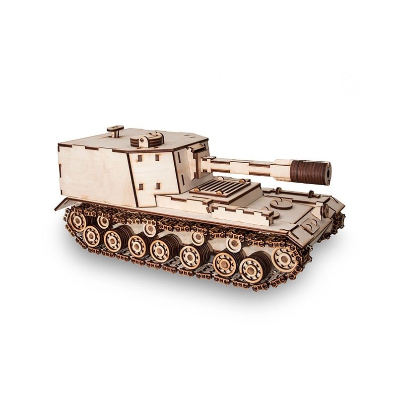 Eco Wood Art Maquette de tank en bois du SPA 212 Accueil