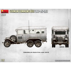 Maquette Mini Art 1/35, Maquette German Command Bus GAZ-05-193, ean 4820183311627
