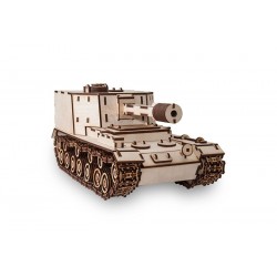 Eco Wood Art Maquette de tank en bois du SPA 212 Accueil