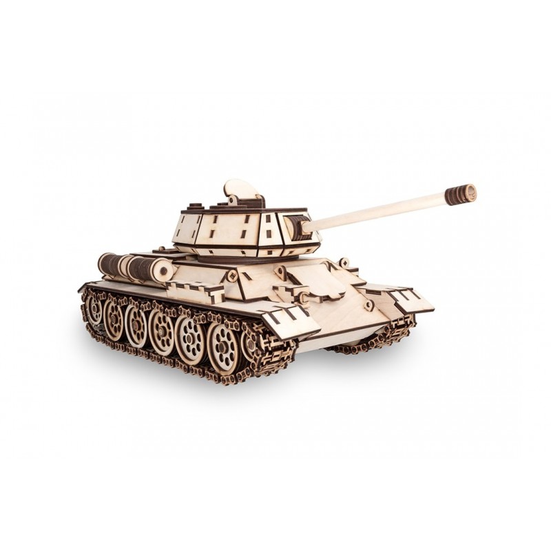 Eco Wood Art Maquette de tank T34, Eco Wood Art Maquettes en bois