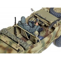 Maquette Tamiya 35393, Schwimmwagen type 166 roues élargies, véhicule léger de la seconde guerre mondiale
