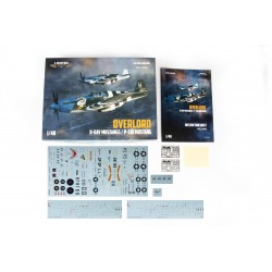 Maquette Avion Eduard, OVERLORD: D-DAY MUSTANGS  / P-51B MUSTANG  DUAL COMBO 1/48 EDUARD-LIMITED