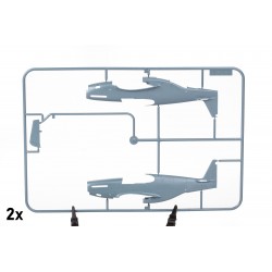 Maquette Avion Eduard, OVERLORD: D-DAY MUSTANGS  / P-51B MUSTANG  DUAL COMBO 1/48 EDUARD-LIMITED