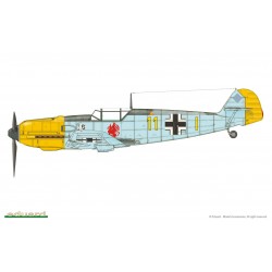 Maquette Avion 1/48 Eduard, Bf 109E-1, Profipack