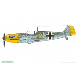 Maquette Avion 1/48 Eduard, Bf 109E-1, Profipack