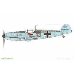 Maquette Avion 1/48 Eduard, Bf 109E-1, Profipack