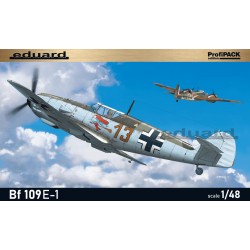 Maquette Avion 1/48 Eduard, Bf 109E-1, Profipack