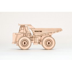 Eco Wood Art Puzzle en bois, Eco Wood Art, camion Belaz Camions et bus