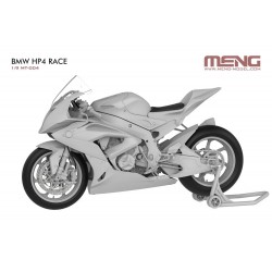 Maquette Meng Moto 1/9 ref MT 004, Maquette moto BMW HP4 RACE, EAN 4897038553297