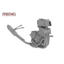 Maquette Meng Moto 1/9 ref MT 004, Maquette moto BMW HP4 RACE, EAN 4897038553297